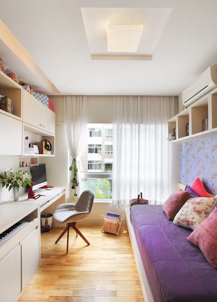Quarto Home Office = Boas Ideias e Dicas | Sala da Casa